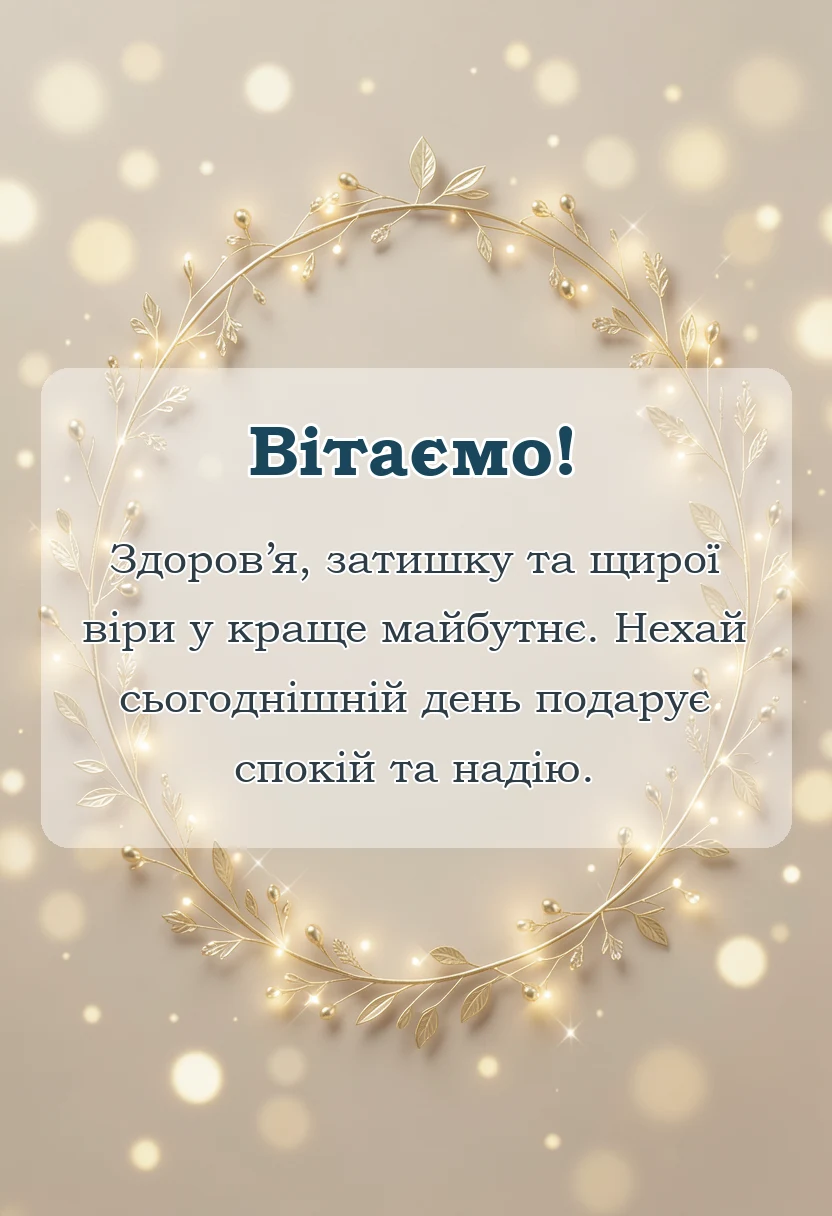 красива листівка: привітання з вербною неділею