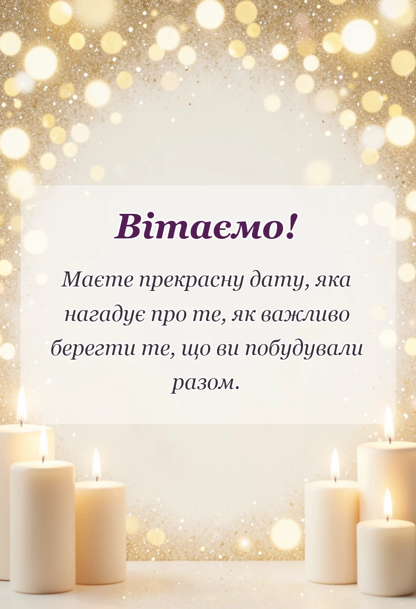 вітальна листівка - картинки на десяту річницю весілля