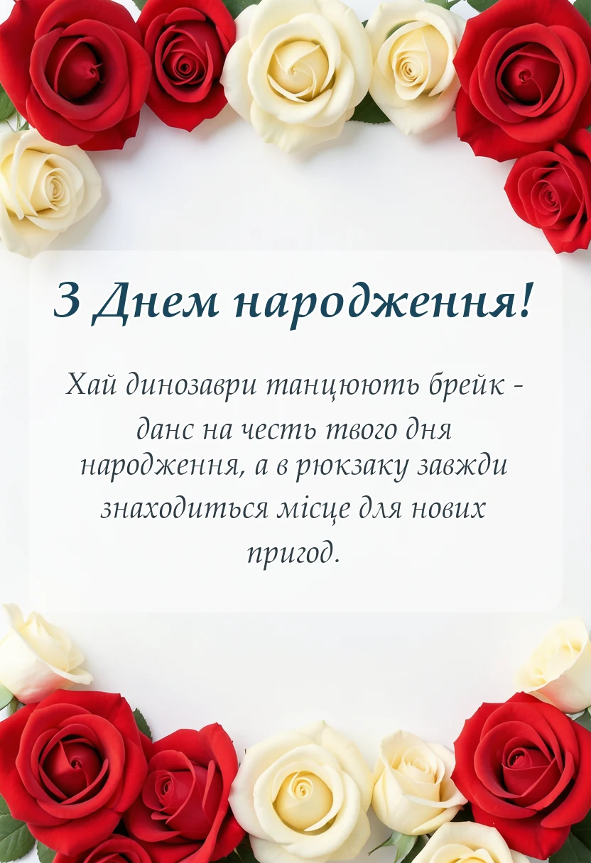 унікальна листівка - що бажають дітям на день народження