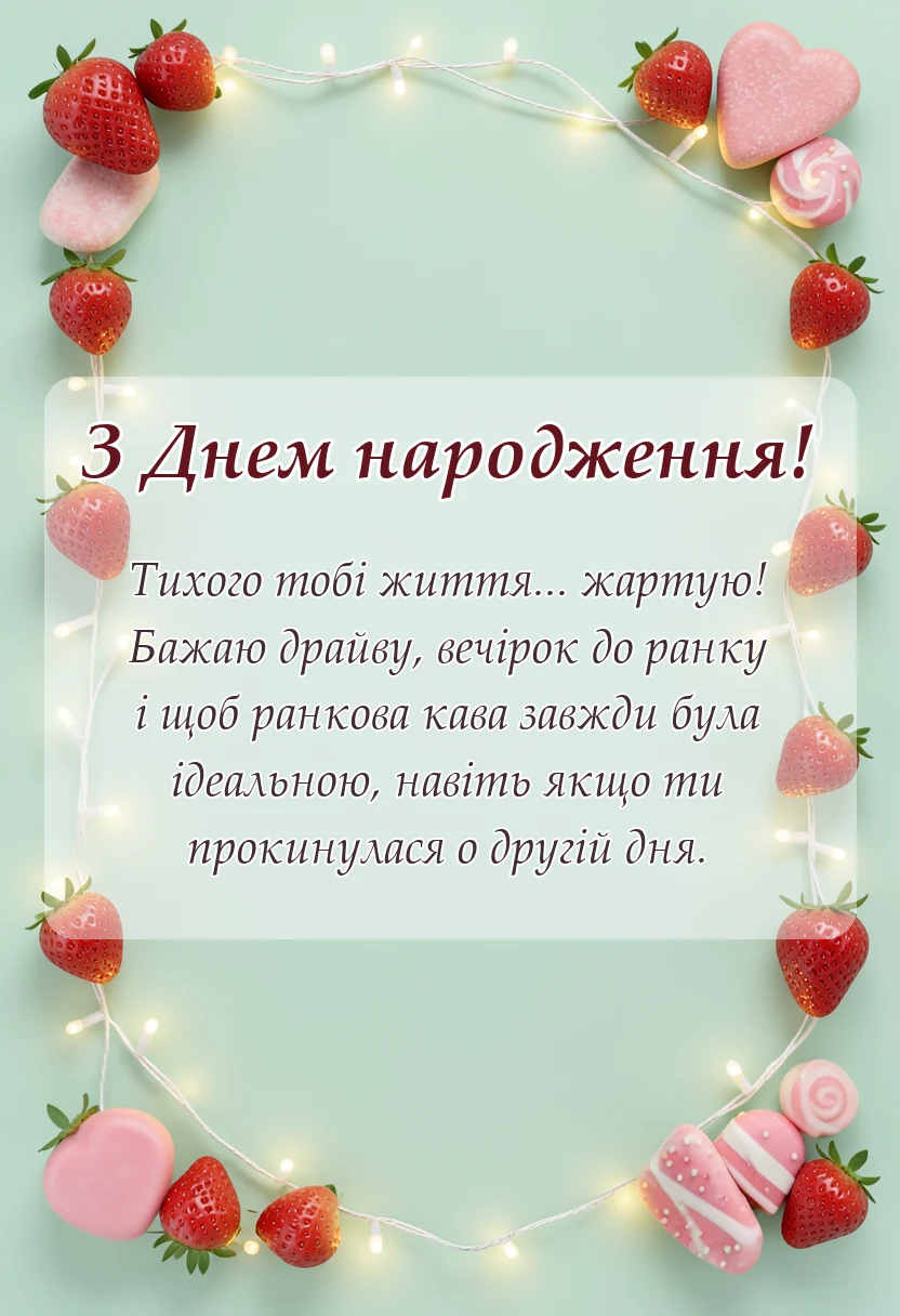 вітальна листівка - що побажати внучці