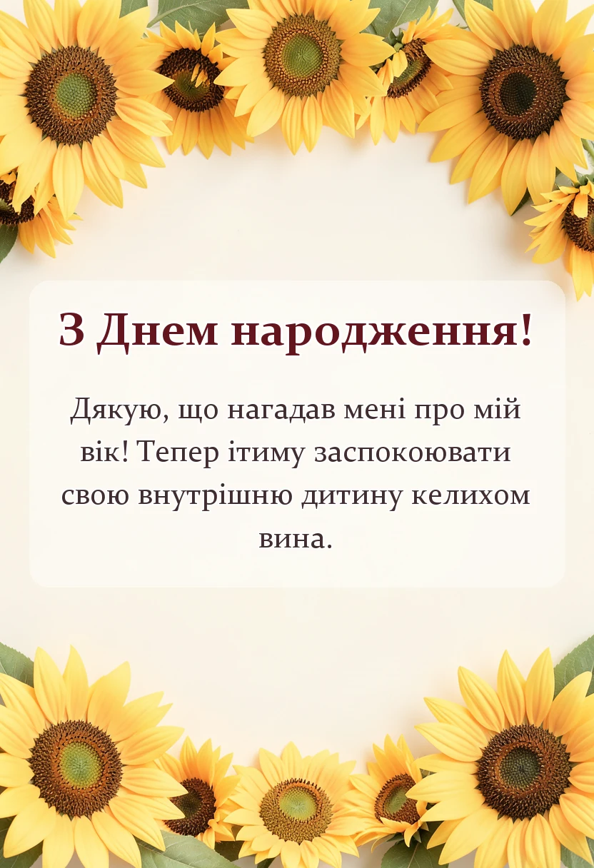 красива листівка: відповідь на привітання з днем народження