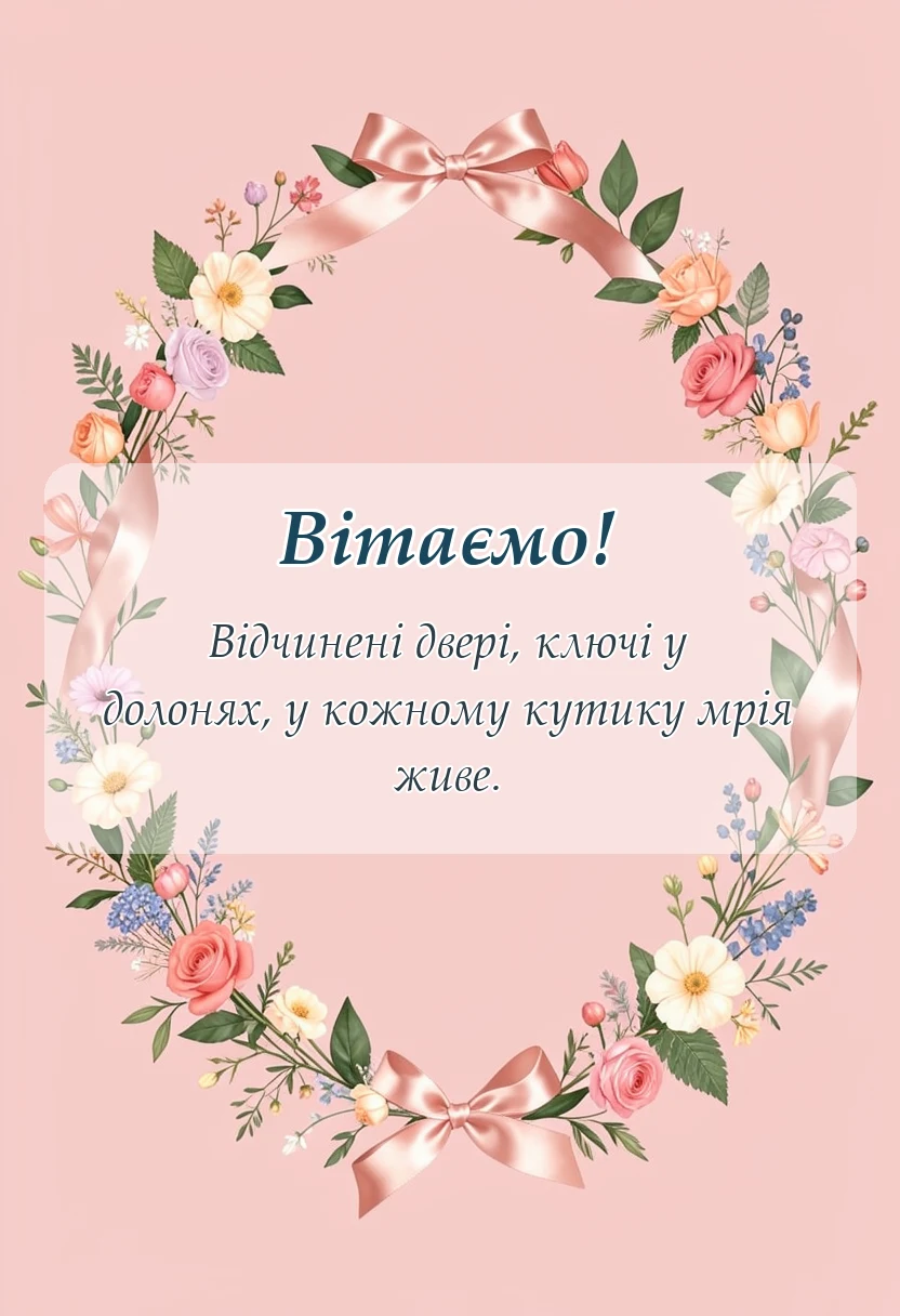 вітальна листівка - картинки з новосіллям