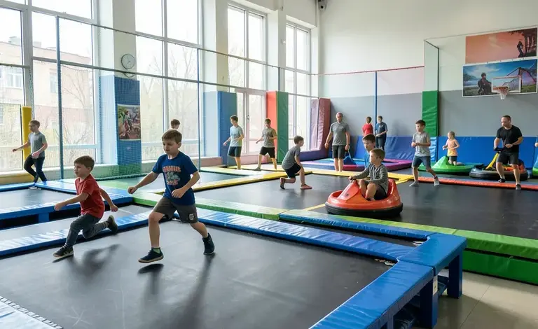 Розваги для хлопчиків у києві: від автодрому до батутів - ілюстративне фото