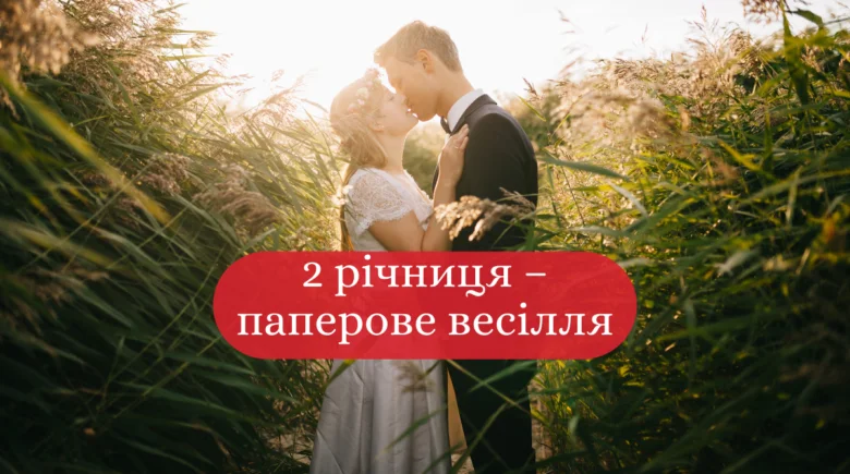 Чоловік і жінка в весільних одягах на фоні високої трави під сонцем