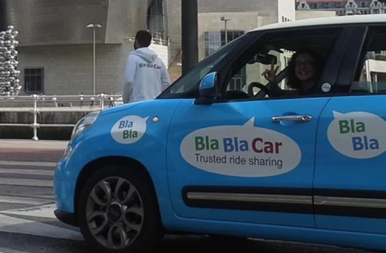 Blablacar branded car