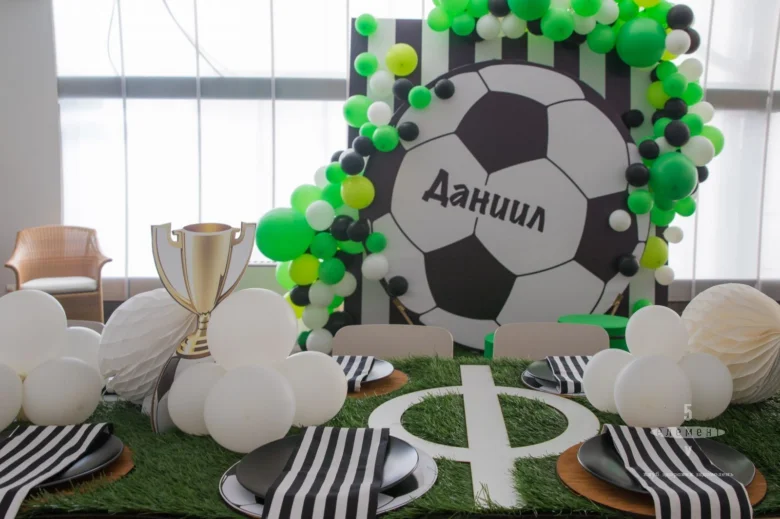 Тематичне святкове оформлення для дня народження дитини.